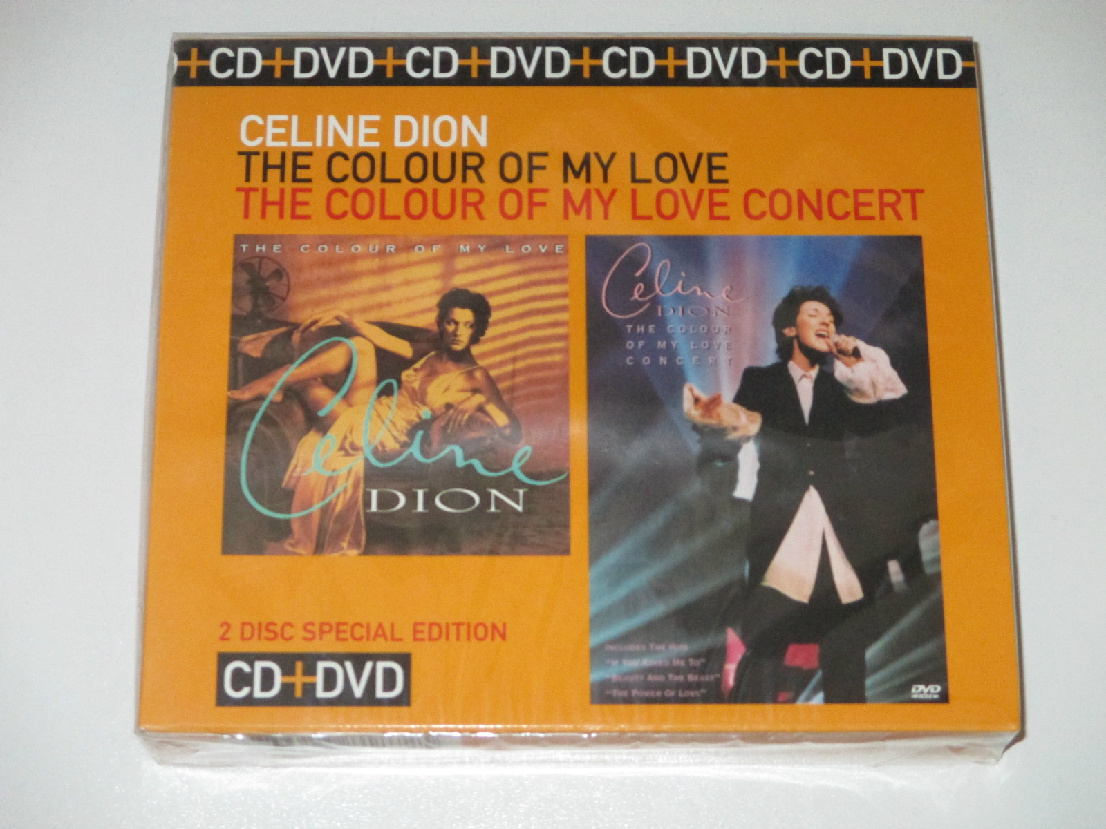 CD+DVD/CELINE DION/THE COLOR OF MY LOVE CONCERT/SPECIAL EDITION/SEALED ...