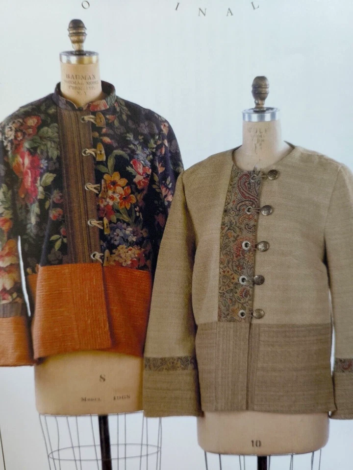 Jacket Coat Eyelet Appeal S M L XL Indygo Junction IJ727 Sewing Pattern Claire - Image 2 of 4