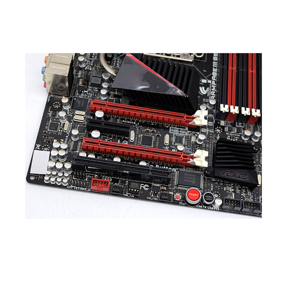 Used Motherboard For ASUS RAMPAGE III GENE LGA 1366 DDR3 24GB uATX