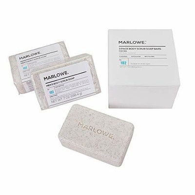 marlowe men's body scrub soap