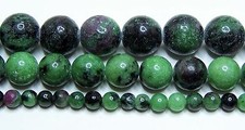 Ruby Zoisite Beads 2mm-3mm-4mm-6mm-8mm-10mm Real Stone 15.5" Strand