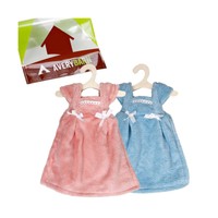 Avery Barn Ribbon Piece Mini Dress Soft Bathroom Kitchen Hand Towel 2pc Set Avery Barn Ribbon Piece Mini Dress Soft Bathroom Kitchen Hand Towel 2pc Set