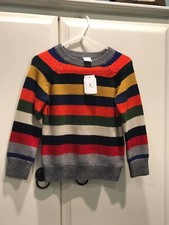 Baby Gap Rainbow Striped Sweater - Size 2T - NWT