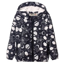 Kids Toddler Lightweight Print Water-Resistant Jacket for Girls Boys