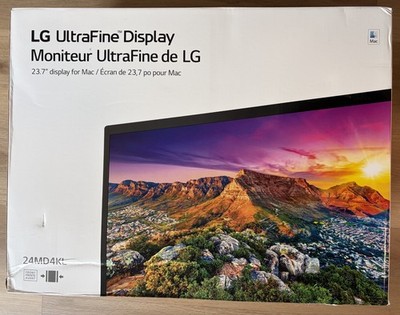Apple純正UltraFine 4K Display 24㌅Retina LG LG UltraFine 4K 24MD4KL-B 24