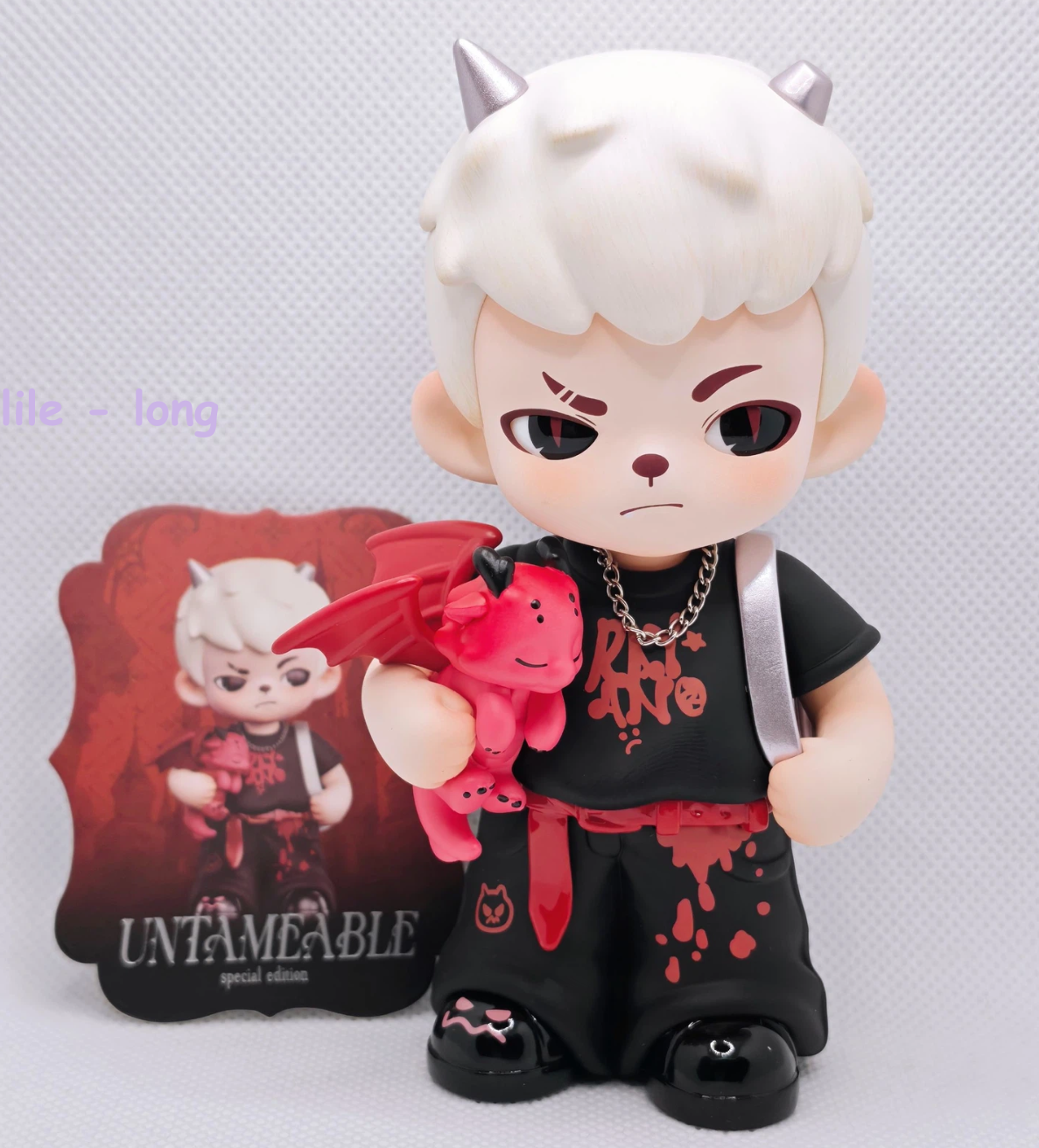 Authentic TNTSpace X Boy Rayan Untameable Special Edition Figurine Doll Gift Toy