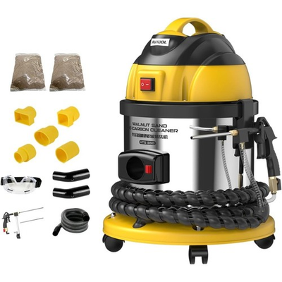 #ad AUTOOL Walnut Blaster Engine Intake Valve Cleaner Machine $322.99