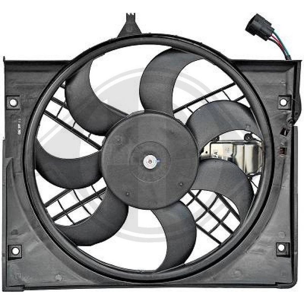 1X LüFter MotorküHlung Diederichs DCL1045 Diederichs Climate FüR Bmw-image