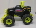 1993 TONKA CHAINSAW Plastic Monster Truck Pull Cord Neon VTG Rare TESTED - WORKS