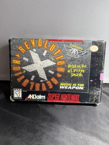 Revolution X Super Nintendo Entertainment System SNS