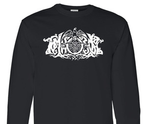 Goatmoon ブラックメタル black l Goatmoon Band Long Sleeve T-Shirt, Goatmoon Logo Black Longsleeve