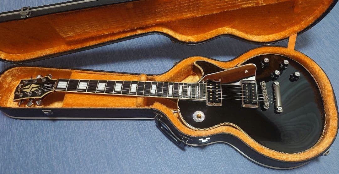 Burny LC-70JS John Sykes Model Black Electric Guitar Shipping From