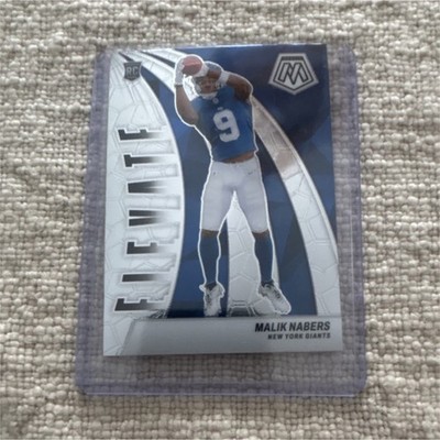 Panini Mosaic Elevate Malik Nabers Rookie #3 New York Giants Football Card