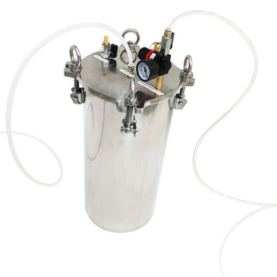 #ad Pneumatic Glue Pressure Tank 3.9Gal Stainless Steel Dispenser Storage Bucket $628.86