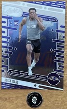 Adisa Isaac 2024 Panini Absolute Base Set Rookie #174 Baltimore Ravens