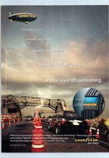 2007 Goodyear Tires Toyota 4Runner Steel Bridges Vintage Print Ad Wall Art