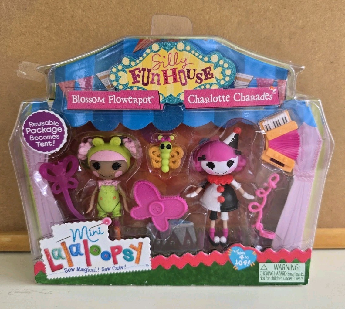 Mini Lalaloopsy Silly Funhouse Blossom Flowerpot Charlotte Charade