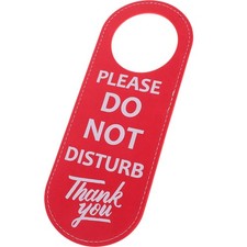  Hotel Room Accessories Double Sided Hanging Door Sign Knob Hangers