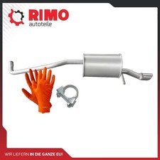 für Dacia Logan MCV II 0.9 Tce + 0.9 Tce LPG (ab 2013) Endschalldämpfer Auspuff