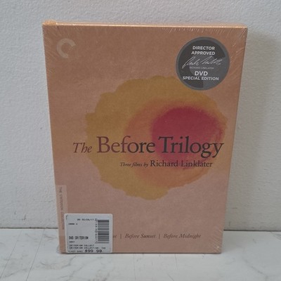 The Before Trilogy Criterion Collection DVD Brand New Sealed  Richard Linklater