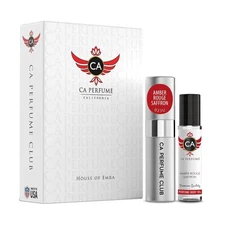 Perfume Duo Impression of Amber Rouge Saffron 0.3 fl oz Pack 2 for Women