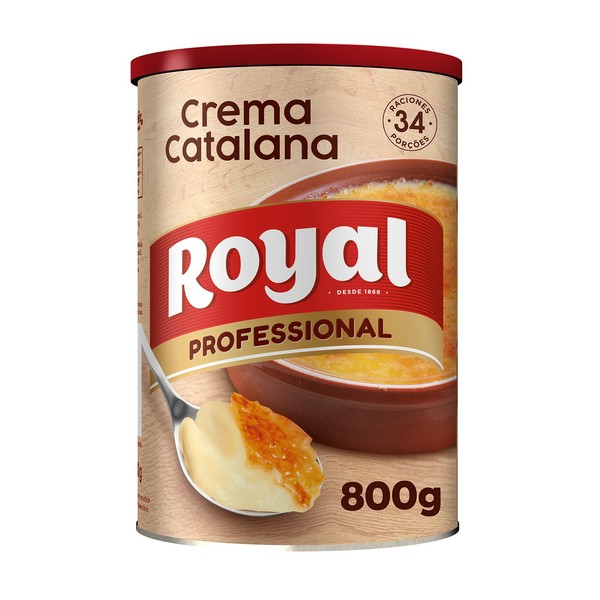 Royal Professional Crema Catalana, Preparado en Polvo, Bote 800 g