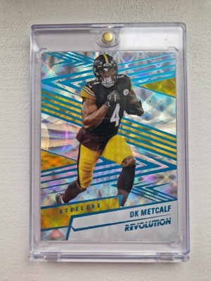 2025 Panini Revolution DK Metcalf /15 Steelers #17 SSP Rare