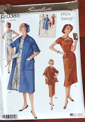 Lot 5 Simplicity Vintage Patterns Women Repro 50s 60s New Uncut - Picture 4 of 6