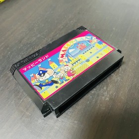 Mappy Land Nintendo Famicom Namco 1986 Japanese Version Action Retro Games
