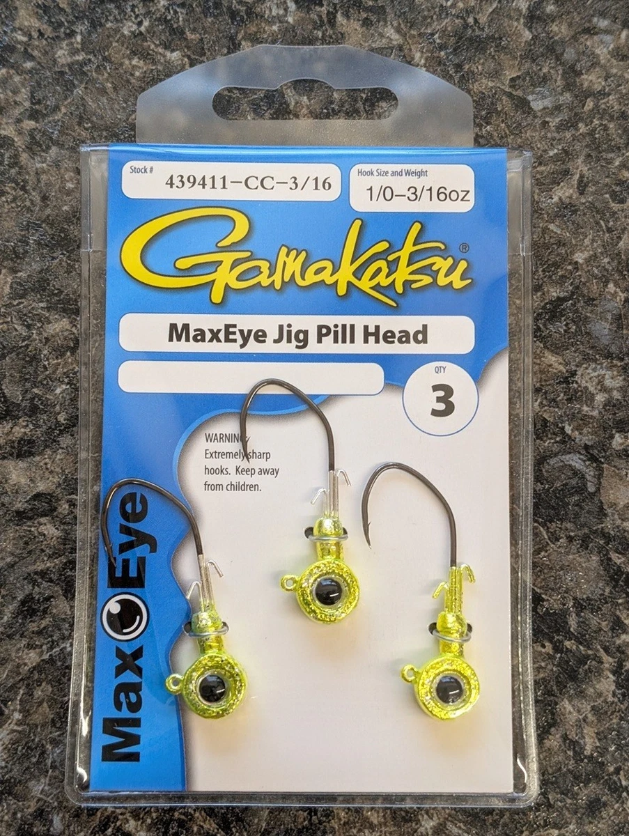 Gancio A Goccia Gamakatsu G-Finesse – Taglia 1, Pesato, Confezione Da 3 – Per Drop Shot