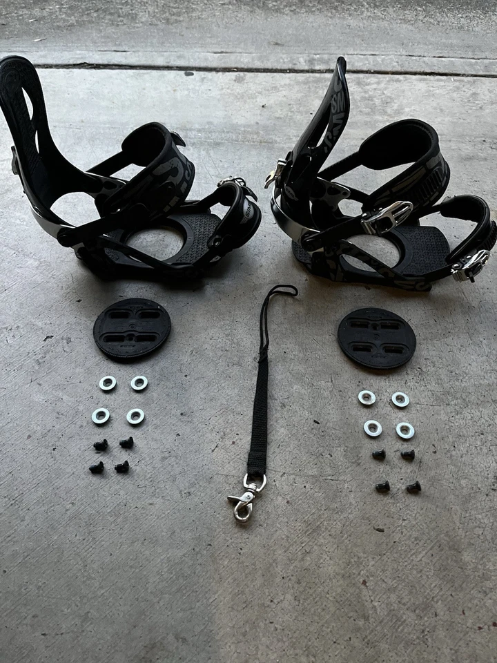 Fijaciones de snowboard Sims vintage para hombre (talla pequeña-mediana) usadas-excelente estado Foto 2 de 4