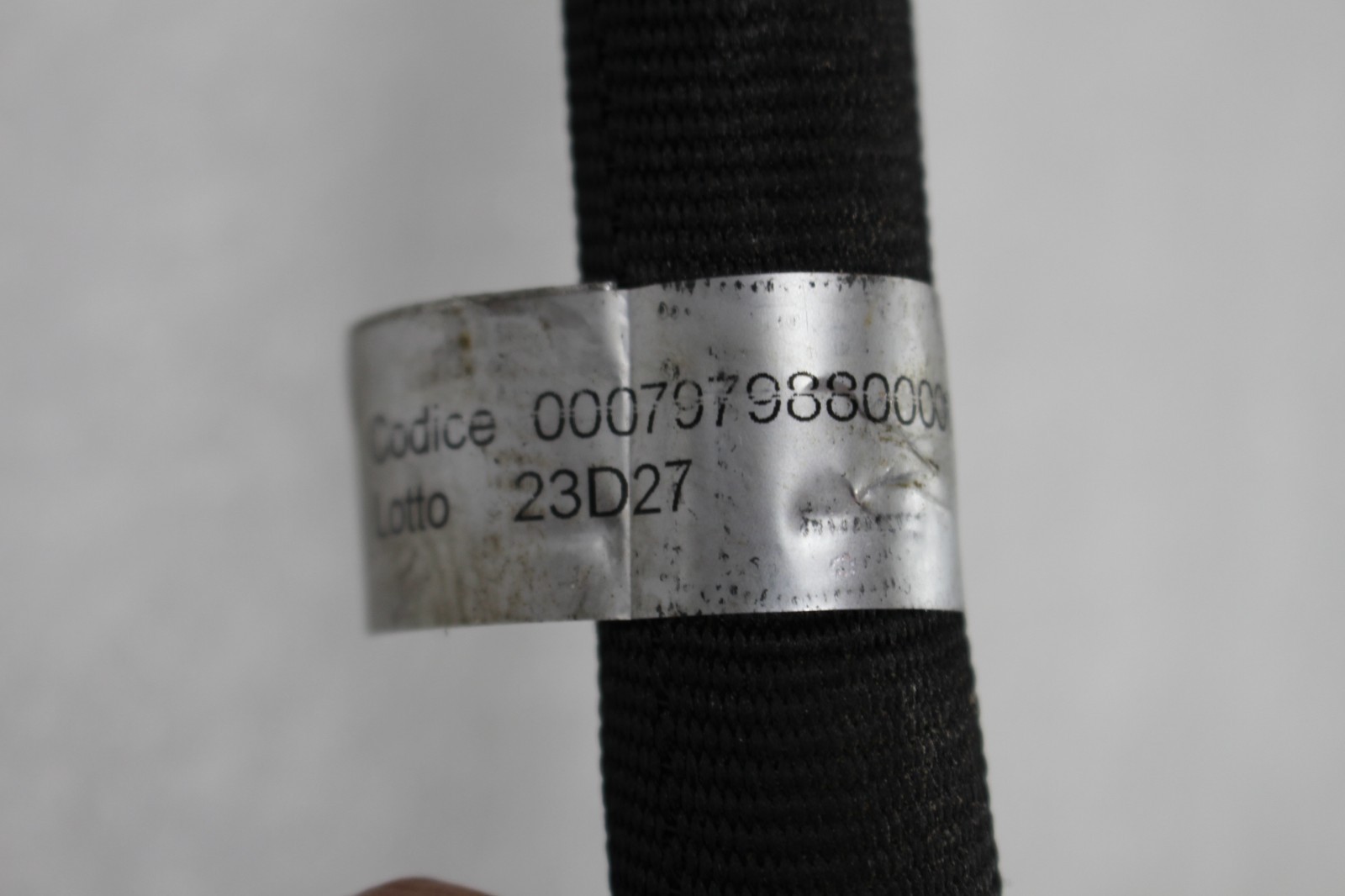 Ferrari 296 GTB, Battery Cooling Hose, Used, P/N 797988