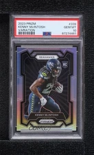 2023 Panini Prizm Variation Silver Kenny McIntosh #339 PSA 10 GEM MT Rookie RC
