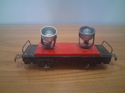 Marx Prewar O 559 Double Searchlight Car Used.