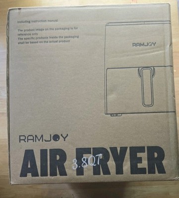 RAMJOY 3.8 Qt Air Fryer: 8-in-1 Functions , RAF-350