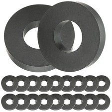 20 sztuk Magnes pierścieniowy Ø 45mm x 22mm x 8mm Ferrytowy magnes pierścieniowy z otworem, magnes...