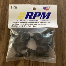RPM Caster Steering Blocks Traxxas Slash 4WD, Stampede 4WD, Rustler 4WD 73592