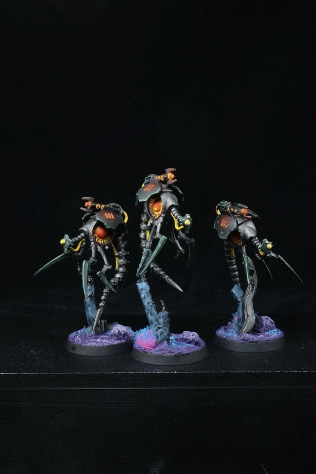 GW Warhammer 40K Necrons Canoptek Circle Killteam. Well Painted - Image 3 of 4