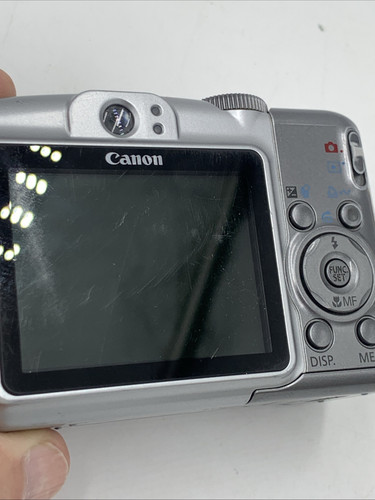 CANON Fotocamera Digitale PowerShot A720 IS Cinghia/Custodia Testata Funzionante Buone Condizioni - Foto 16 di 20