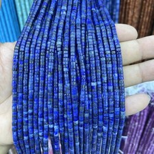 2x4mm Natural Blue Lapis Lazuli Heishi Disc Spacer Beads for Jewelry Making DIY