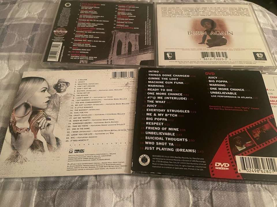 The Notorious BIG Ready To Die Remaster CD/DVD + The King & I,Duets & Born Again - Image 2 of 3
