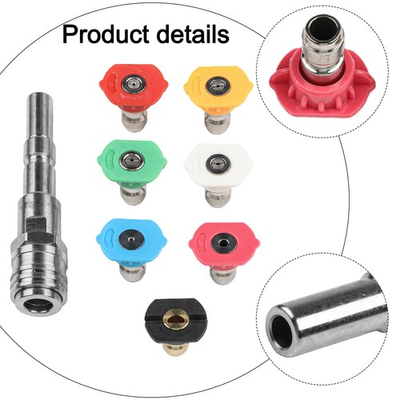 #ad Pressure Washer Connector and Nozzle Set for Outdoor Cleaning Applications $26.30