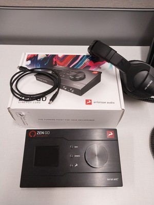 Antelope Audio Zen Go Synergy Core USB-C Audio Interface & Sennheiser HD 280 Pro