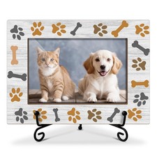 Dog Picture Frame Paw Print Photo Frame, Pet Memorial Gifts Dog Lover Gifts, ...
