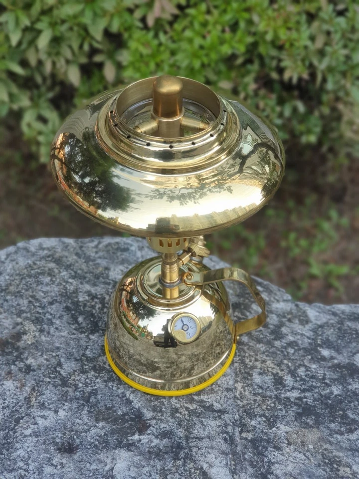 Linterna de mesa estilo Tilley lámpara de latón personalizada TL1 pequeña Foto 2 de 4
