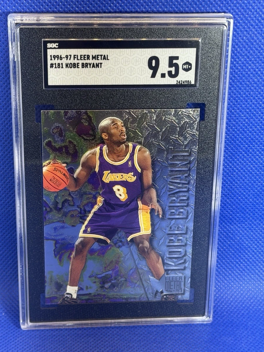 Fleer Kobe Bryant Grade 9.5 Basketball Rookie Sports Trading Cards