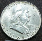 US 1950 Franklin Half Dollar **