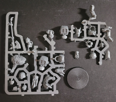 Wolf Guard Terminator Pack Leader Relic Greataxe Space Wolves 40K