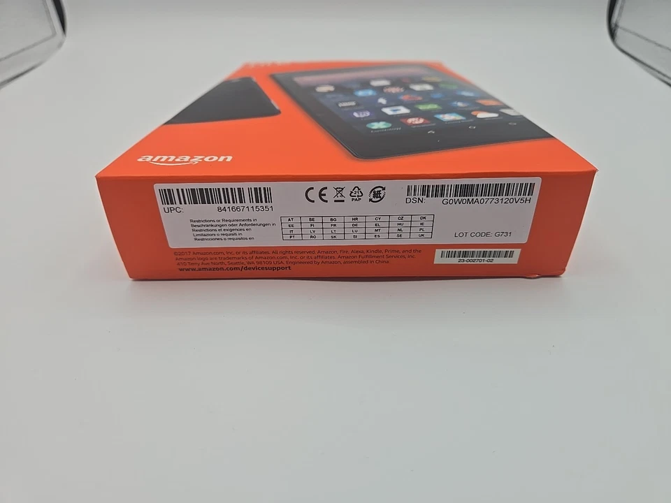 Amazon Fire HD 7 Tablet - 8 GB, Wi-Fi, 8 in - Black - Image 2 of 4