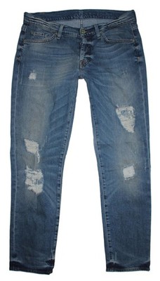 7 Seven for all Mankind Damen Jeans Hose JOSEFINA Boyfriend Relaxed W26 blau *